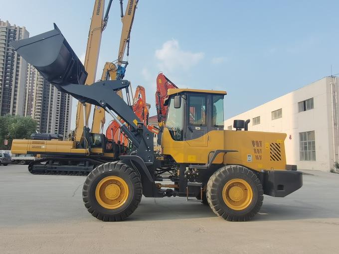 10 Ton Wheel Loader 2.2 CBM Bucket Strong Durability For Construction ...