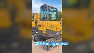 SDLG mini small diggers